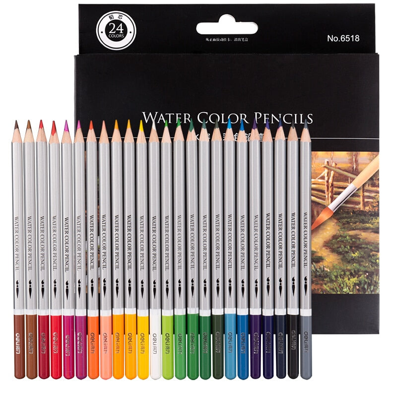 Colorful Water Color Drawing Pencil Set – Original Kawaii Pen